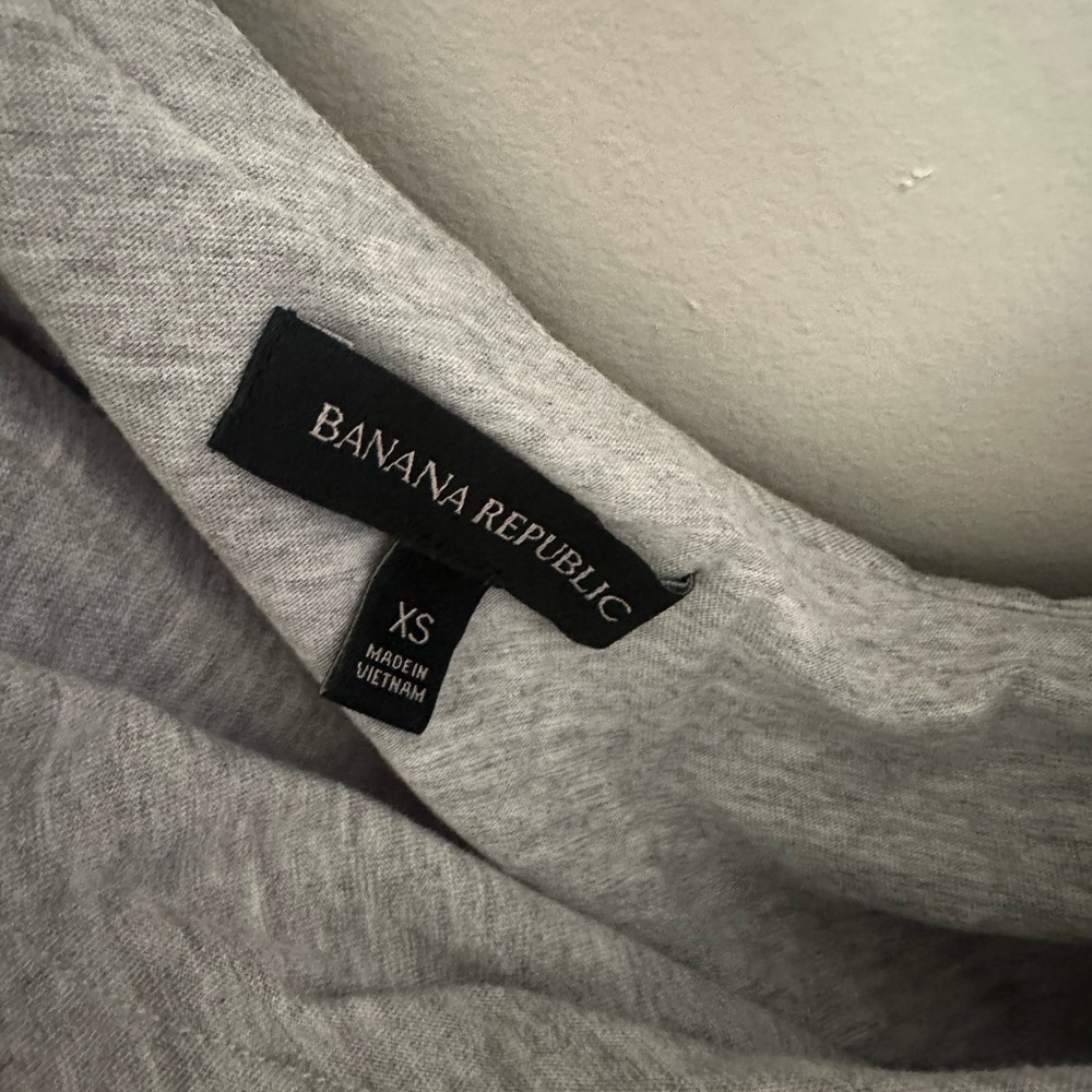 Gray One-Shoulder Ruffle Top - Picture 2 of 2